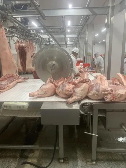 가축 도살장 소 황소 양 돼지 가공 도살 장비 농업 기계 감기로 황소 고기 가공